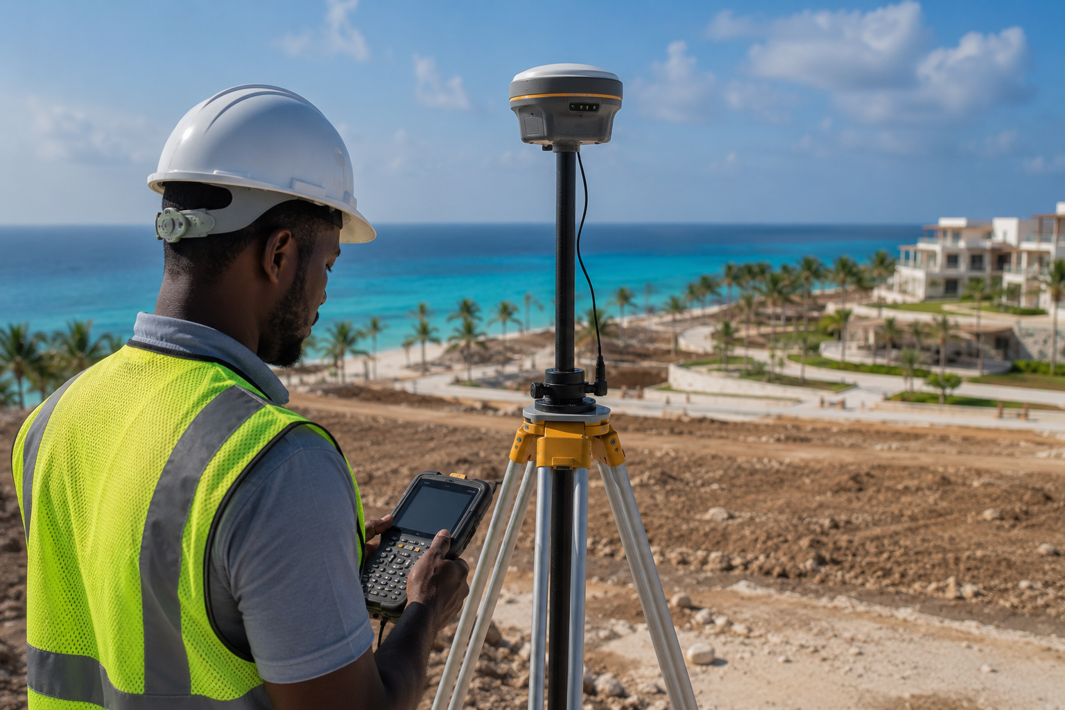 GNSS RTK survey equipment for centimeter accuracy positioning Zanzibar