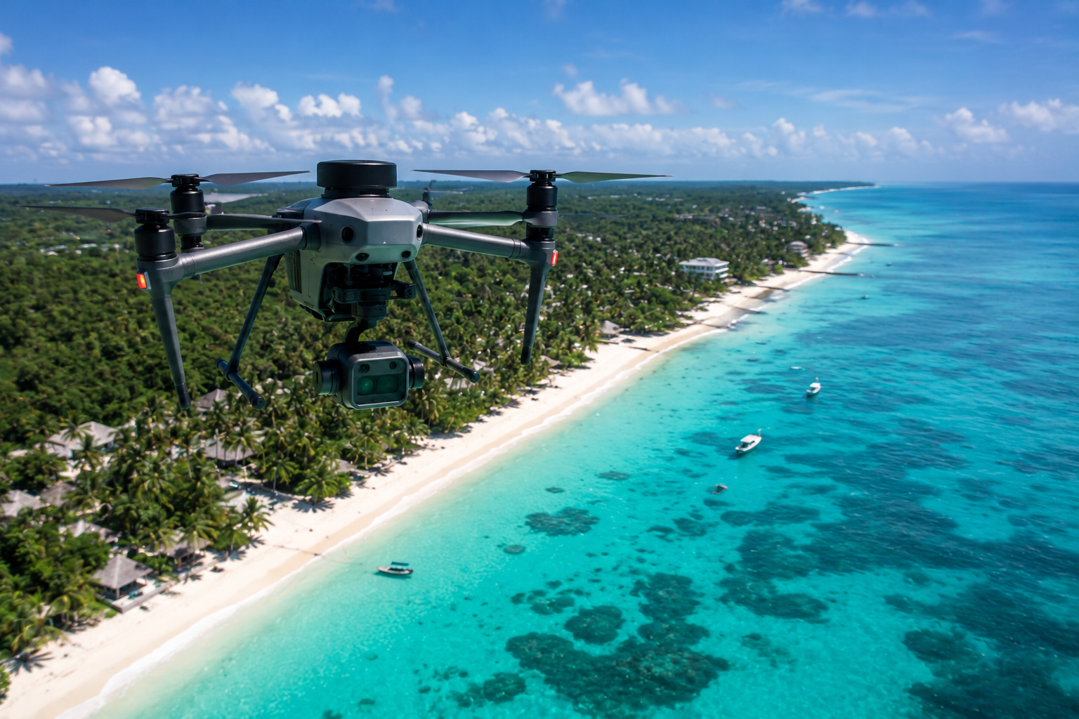 DJI Matrice survey drone for aerial mapping photogrammetry Zanzibar